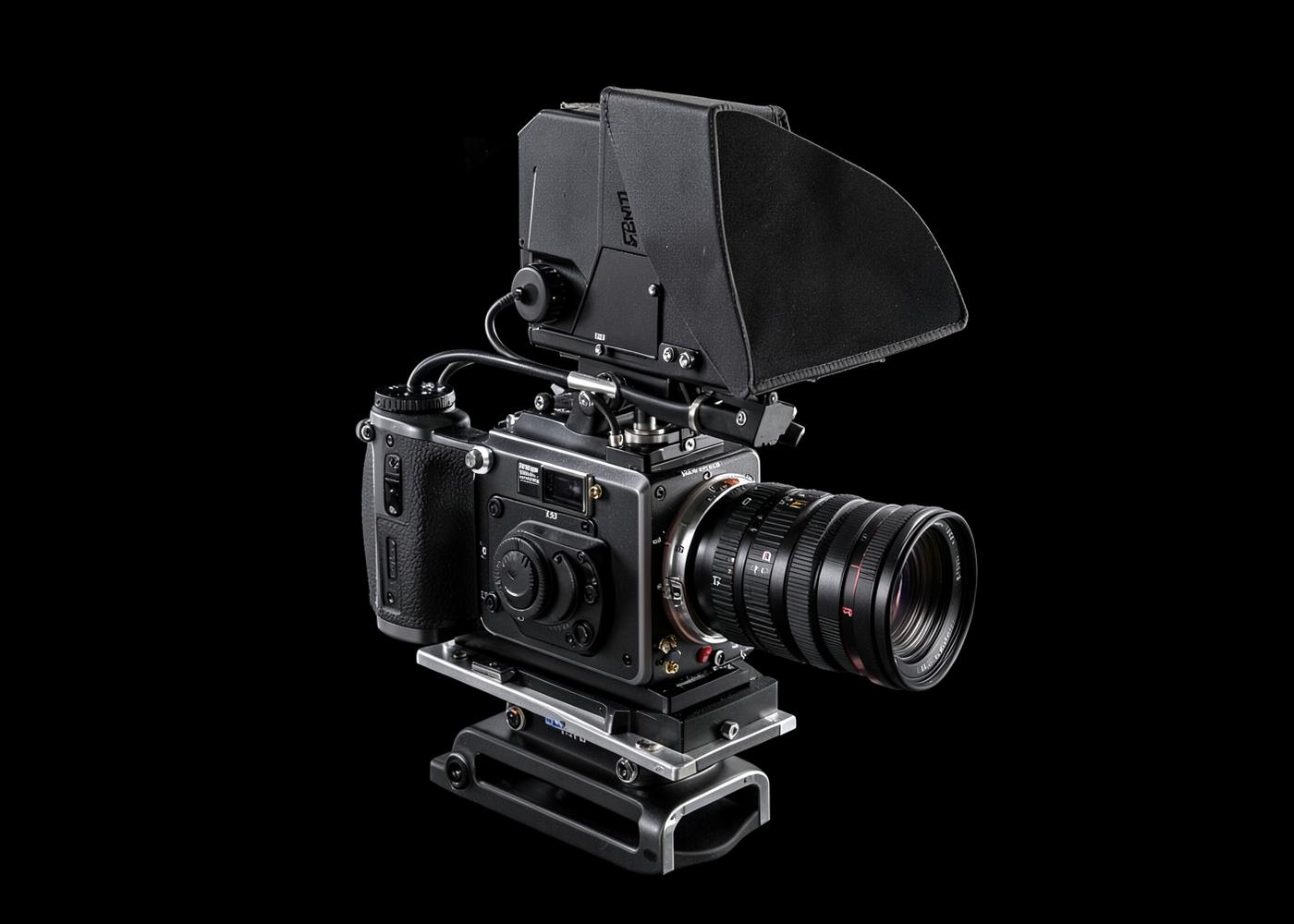 Professional cinema camera rig